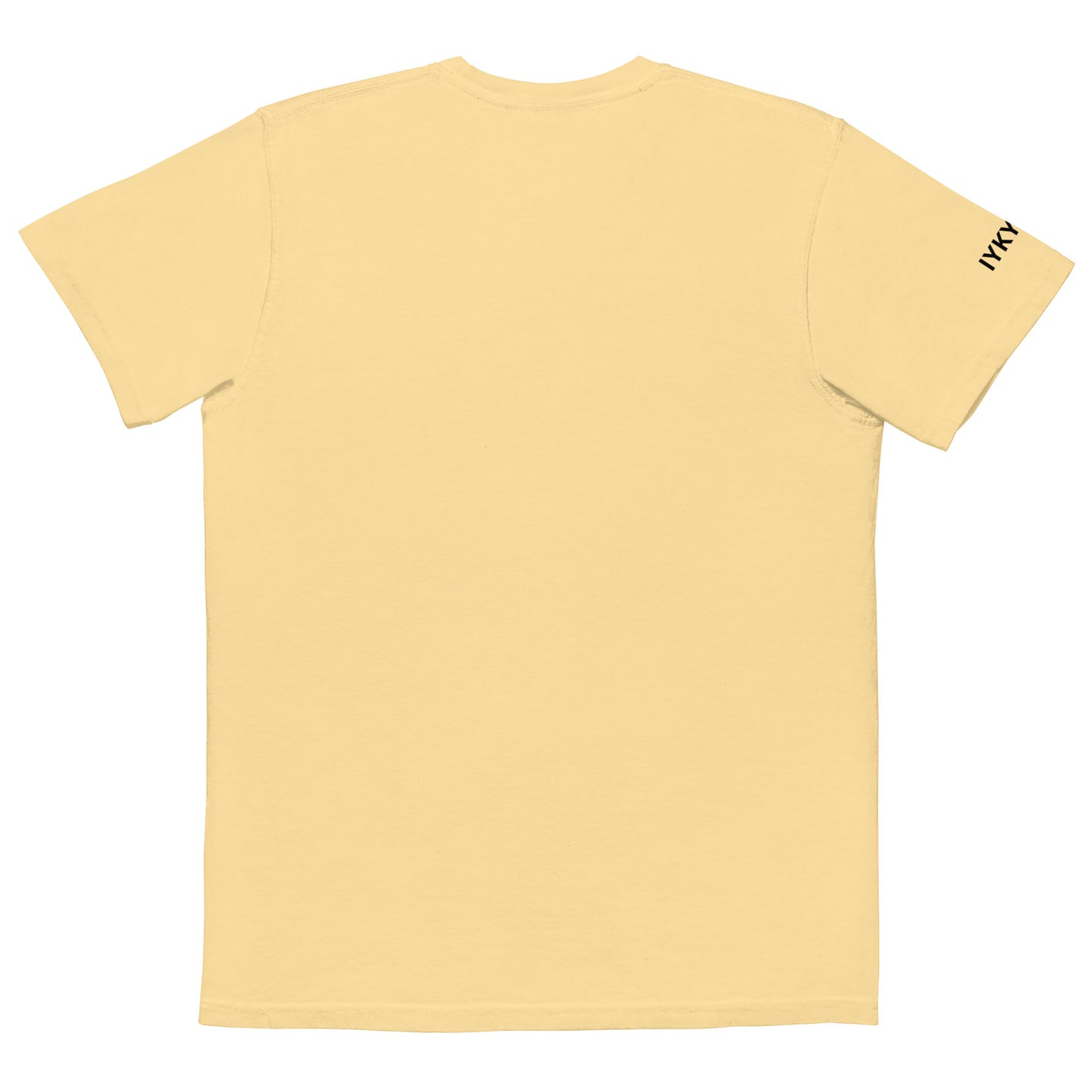 Unisex garment-dyed pocket t-shirt